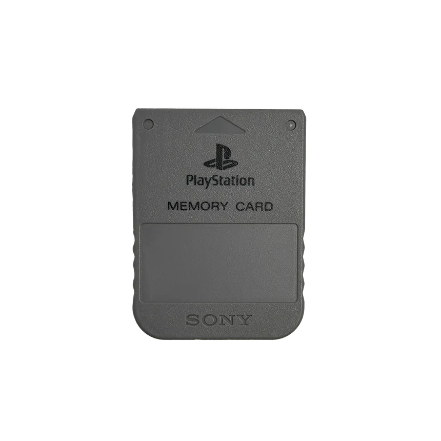 PlayStation 1 Memory Card (Classic Grey)