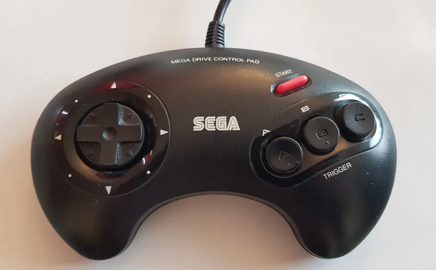 Sega Megadrive 3-Button Controller