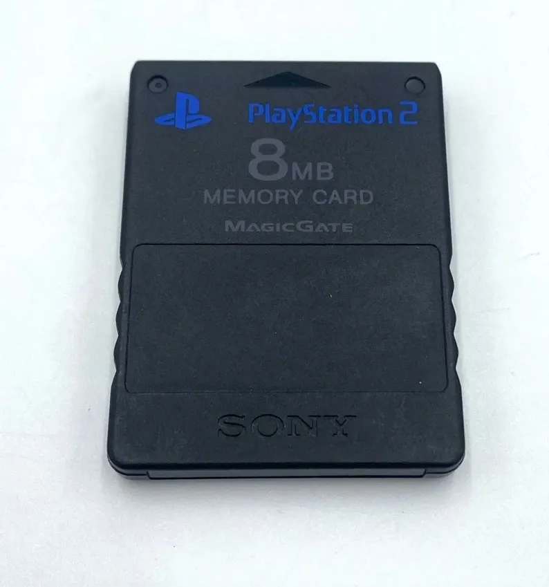 PlayStation 2 Memory Card - Black (Official)