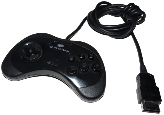 Sega Saturn Controller (Black)