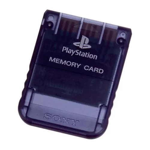 PlayStation 1 Memory Card (Slate Grey)